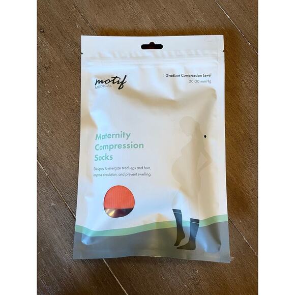 Motif Maternity Postpartum Compression Socks New Size Medium 3 Pack 0592B - Picture 5 of 9